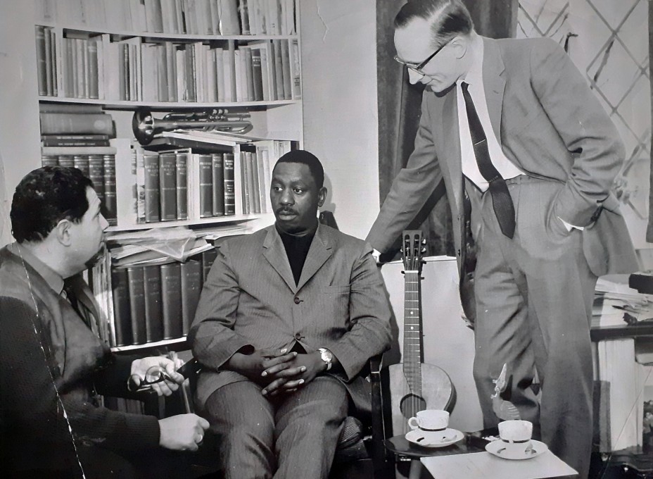 6 Wes Montgomery, Ike Isaacs and Duarte, Morton Way, London, 1965.
