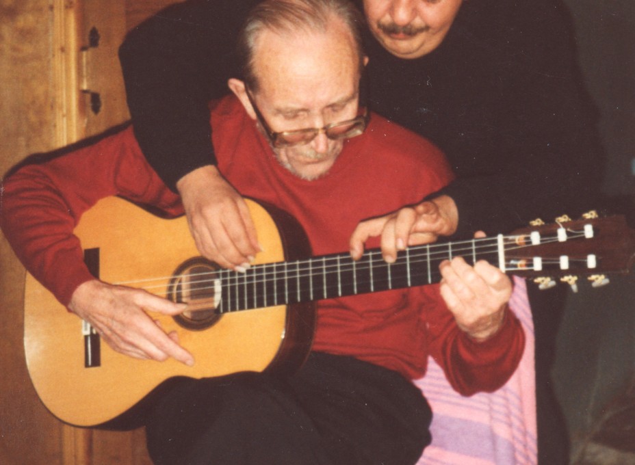 Funny 2 Duarte and Wolfgang Weigel, Two on One Guitar, Moscow, December 1994.